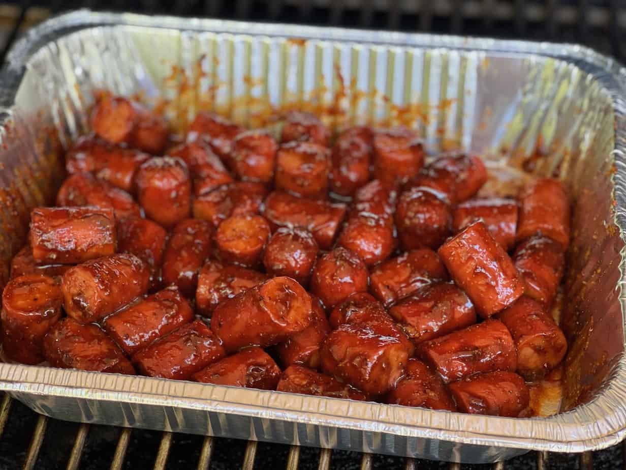 Smoked Hot Dog Burnt Ends - Learn to Smoke Meat with Jeff Phillips