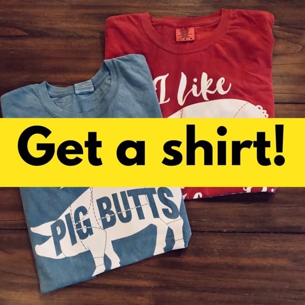 meat smoking t shirts